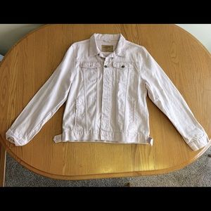 Carbon 2XL Pink Denim Jacket
